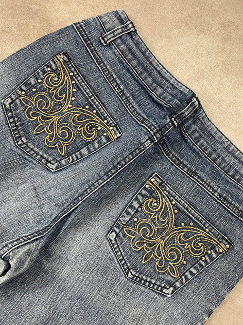 bootcut y2k jeans 34